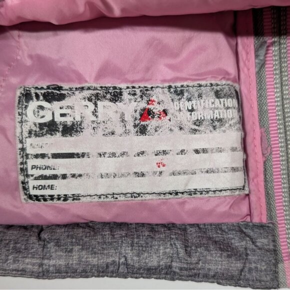 Gerry Hooded Puffer Jacket Fillpower 650 Lightweight Girls Size Small 7/8 - Picture 9 of 11